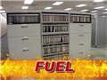 An example of how a file cabinet in an office is fuel for a fire which is one contributing factor