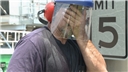 A worker suffering the life-threatening effects of a heat related illness or heat stress